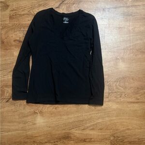 Banana Republic Black Long Sleeve Tee